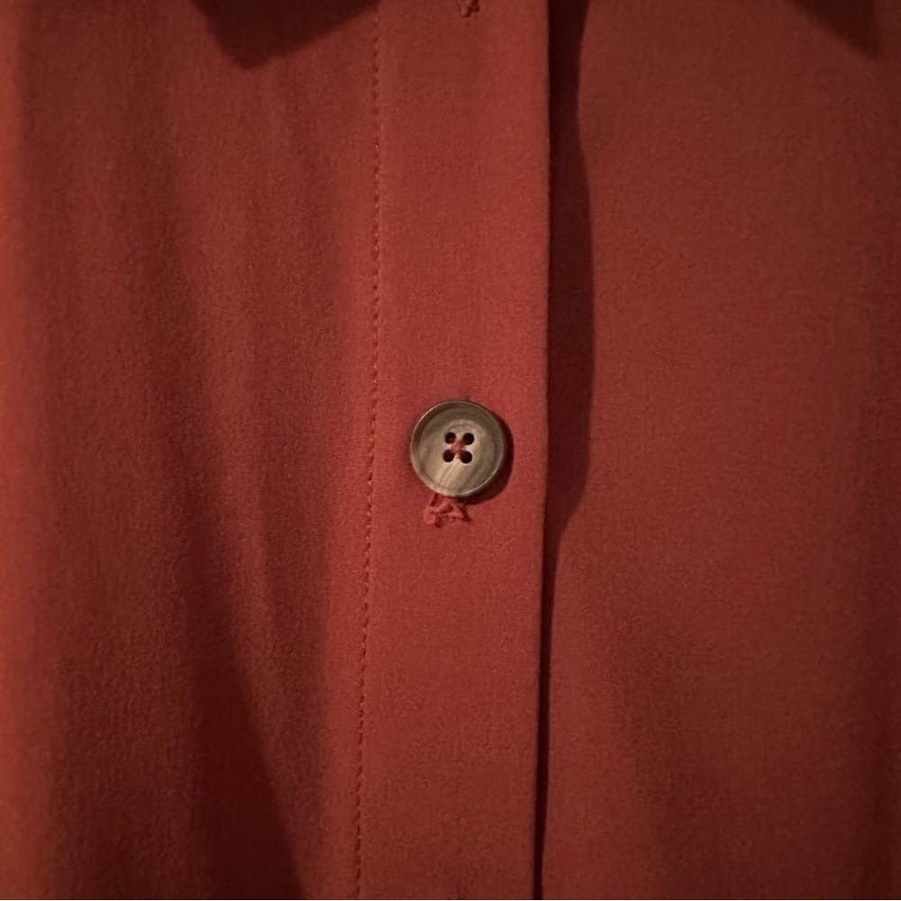 Wayre Button Up Crop In Clay - image 7